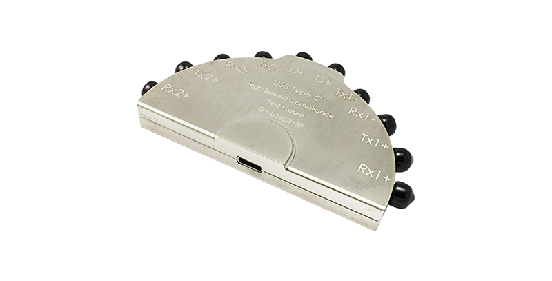 USB 3.1 Type-C Receptacle High Speed Test Fixture