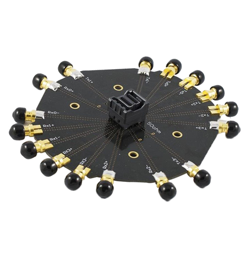 mini SAS HD Internal Receptacle Test Fixture