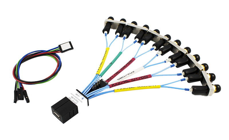 USB Type-C Receptacle Alt mode Fixture